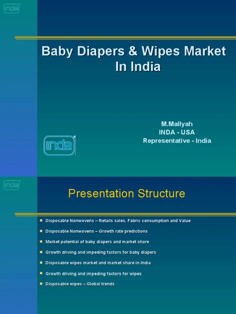 Diaper Market in India