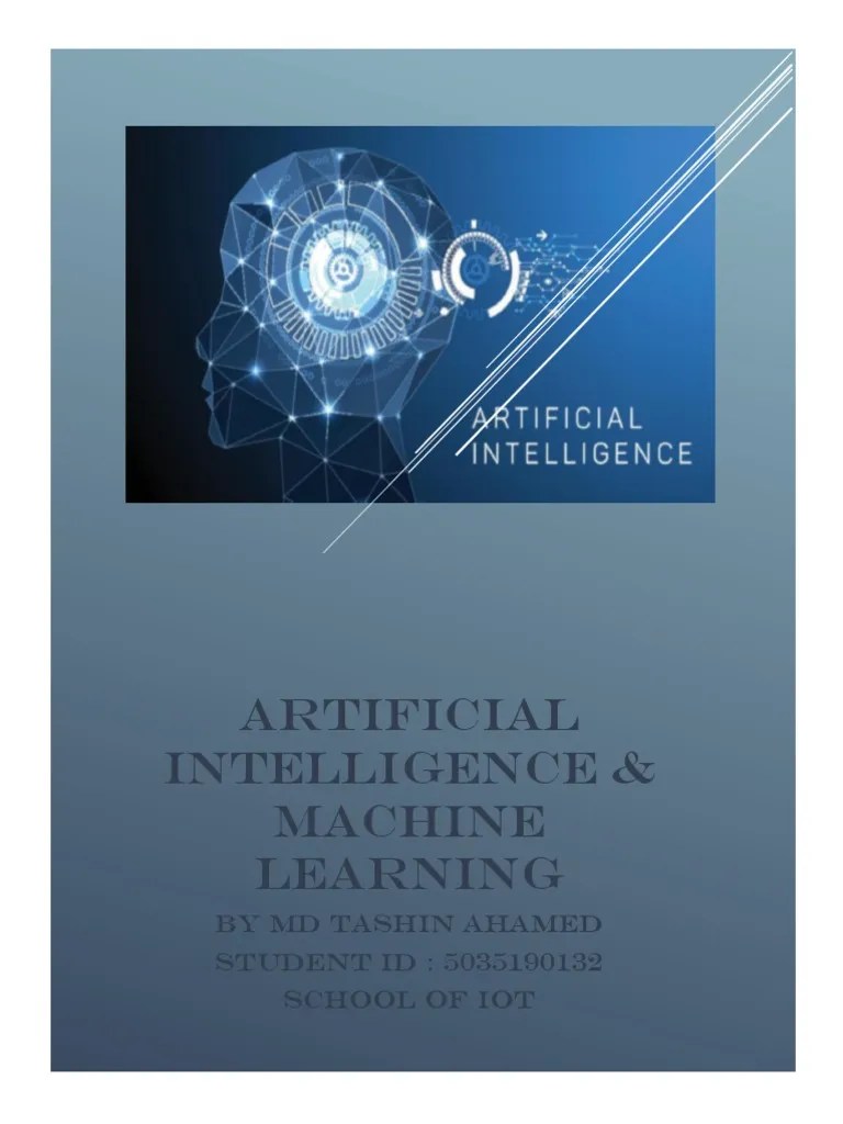 Research Paper On AI PDF Artificial Intelligence Intelligence (AI