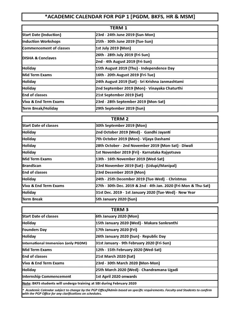 Chapman Academic Calendar Printable Word Searches