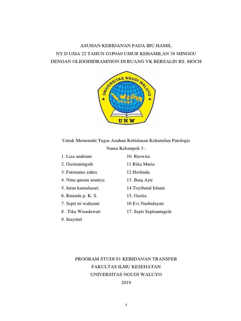 Makalah Kelainan Ketuban | PDF