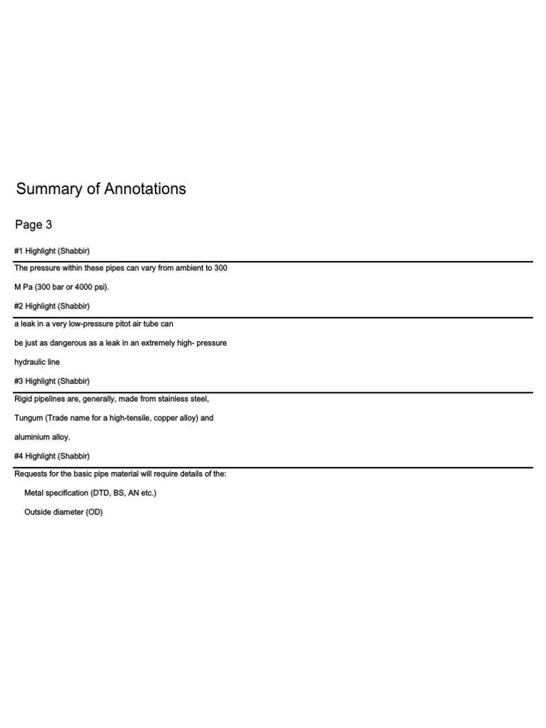 7.9a Pipes and Hoses PDF Pipe (Fluid Conveyance) Mechanical