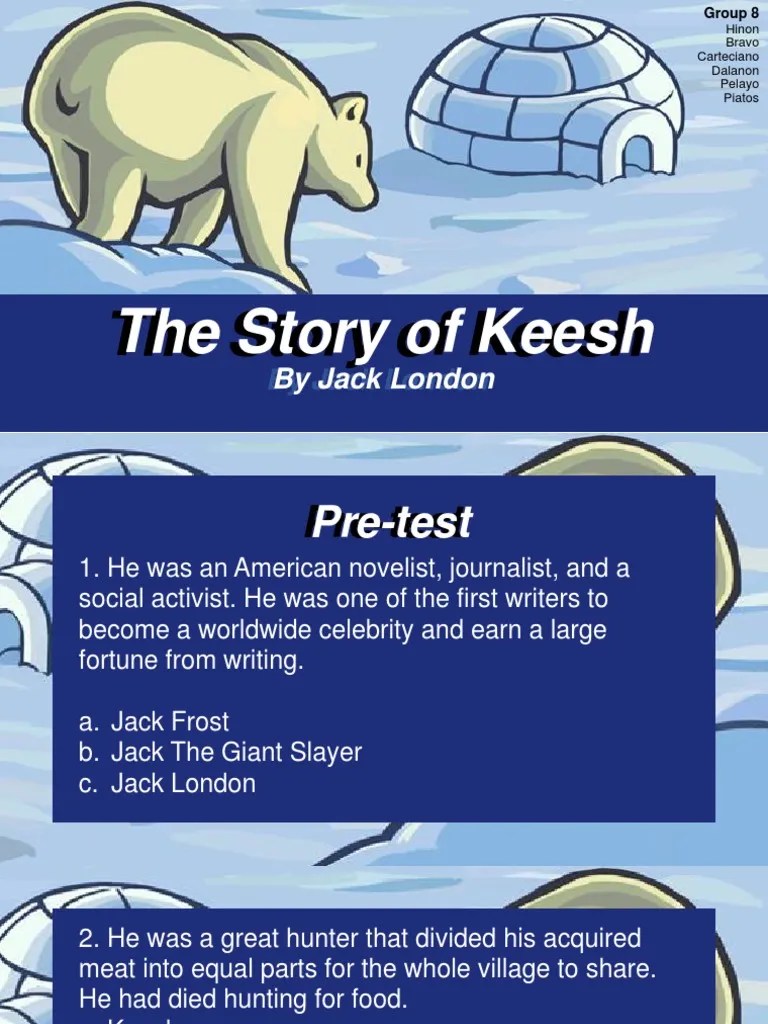 Story of Keesh PDF Jack London
