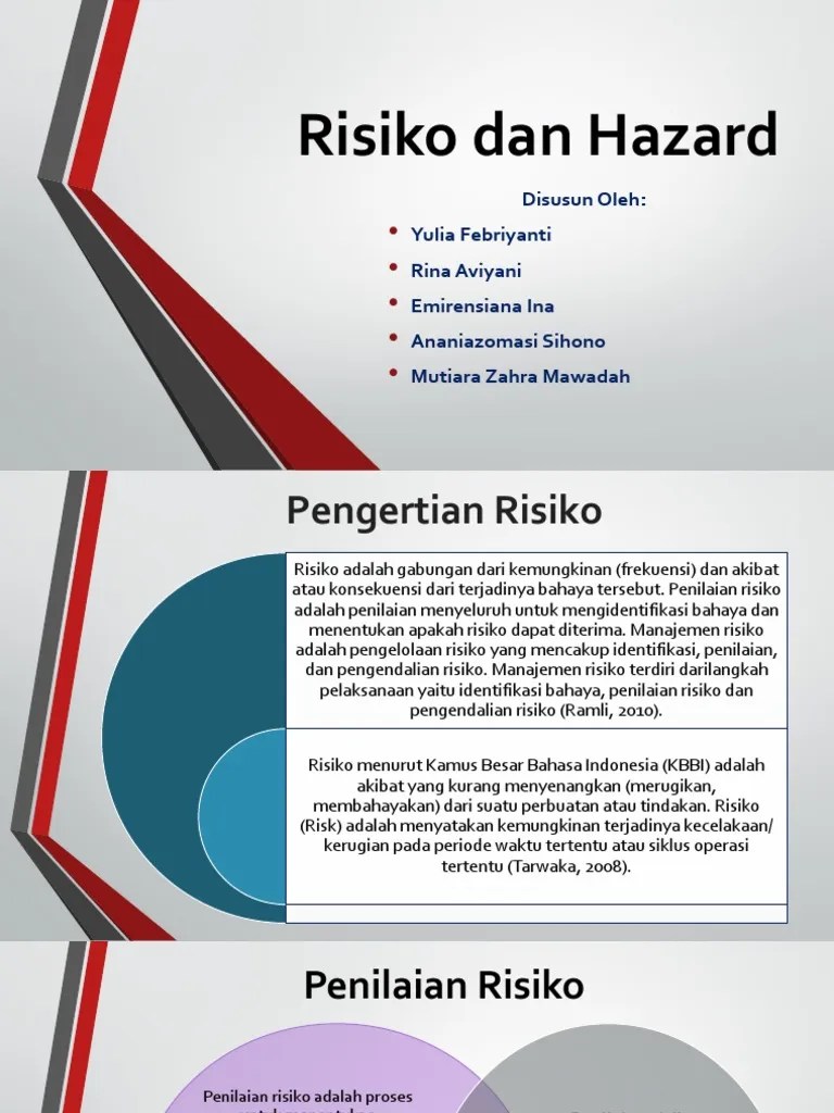 Risiko Dan Hazard Keperawatan | PDF