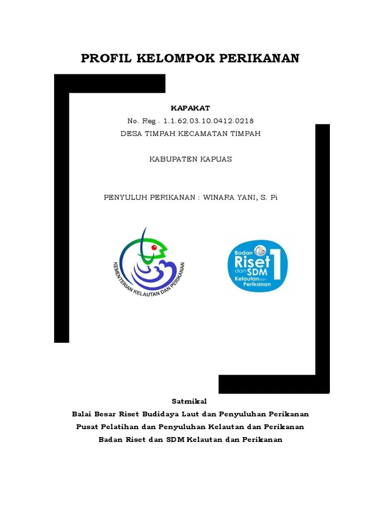 Profil Pokdakan Kapakat Timpah Edit 1 | PDF