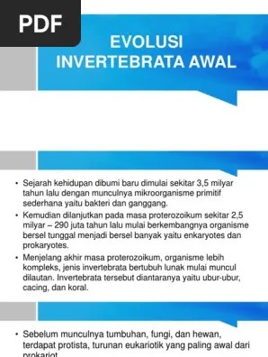 Tuwy Evolusi Awal | PDF