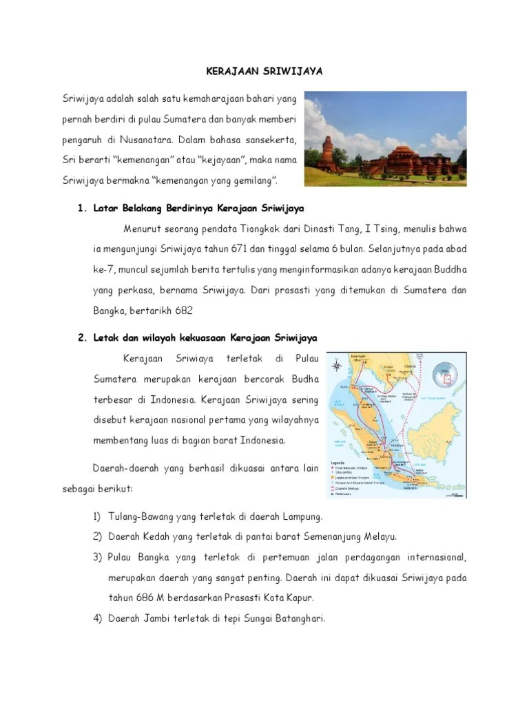Sriwijaya | PDF