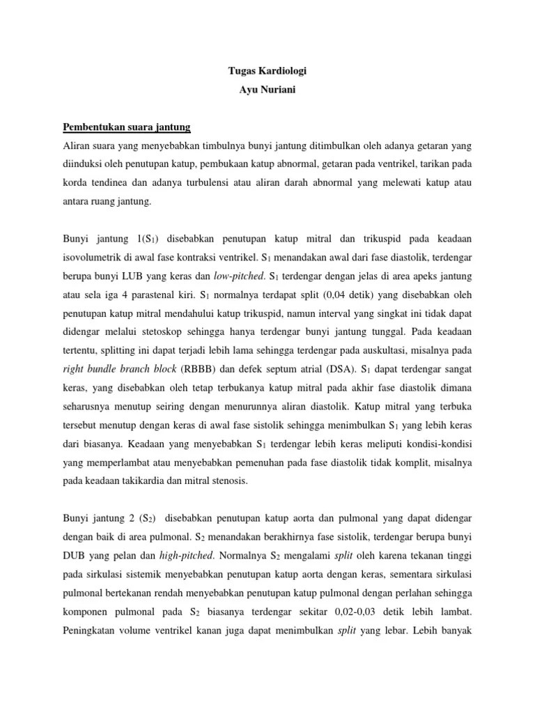 Tugas Kardio Prof Mul | PDF