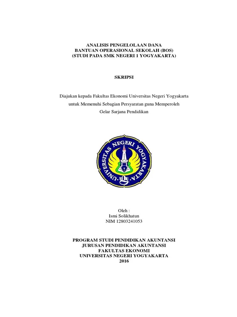 Skripsi Ismi Solikhatun 12803241053 | Pdf
