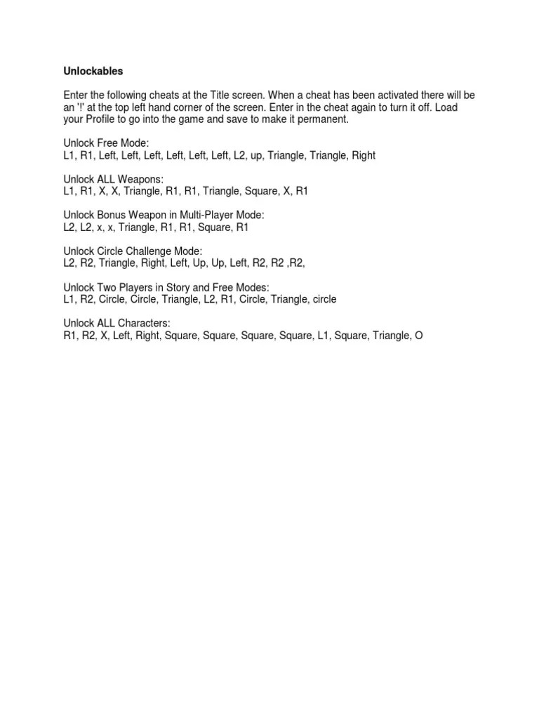 Urban Reign Cheat Codes | PDF | Cheating In Video Games | Melee 