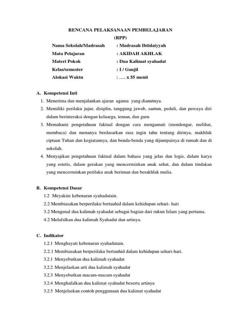 2 Kalimat Syahadat Beserta Artinya – Mudah