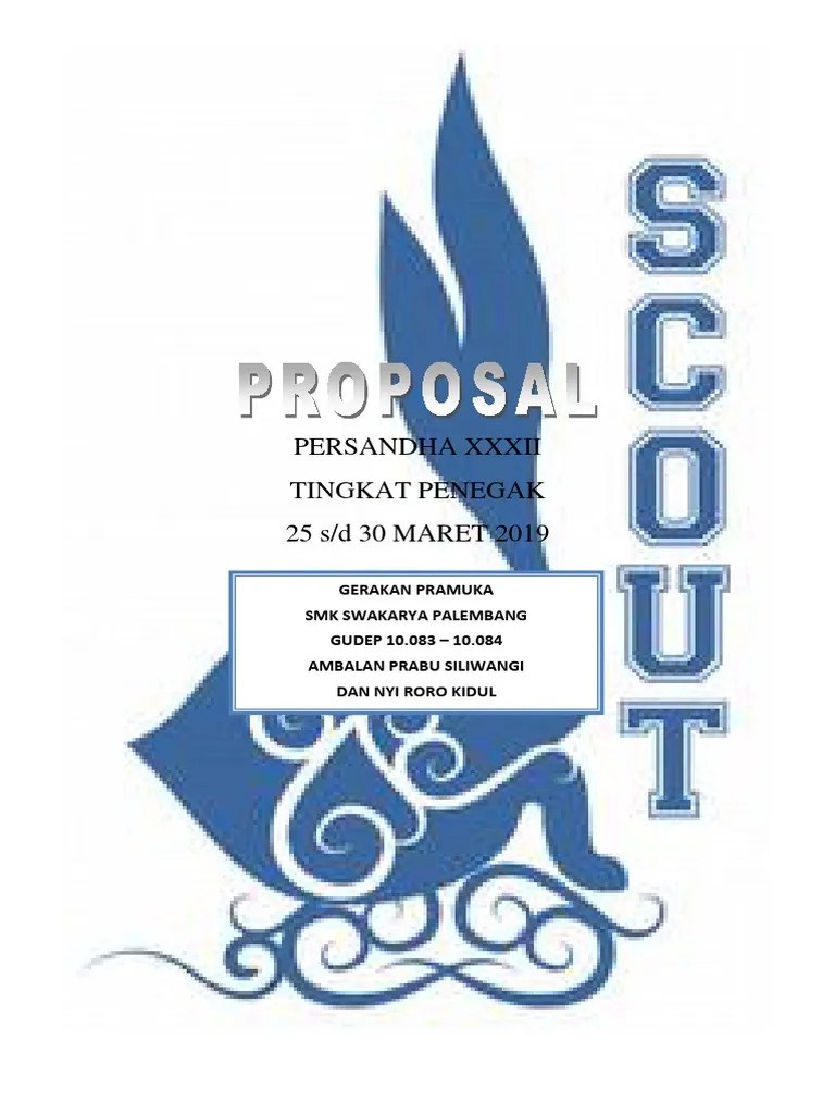 Contoh Proposal Permohonan Dana Pramuka | PDF