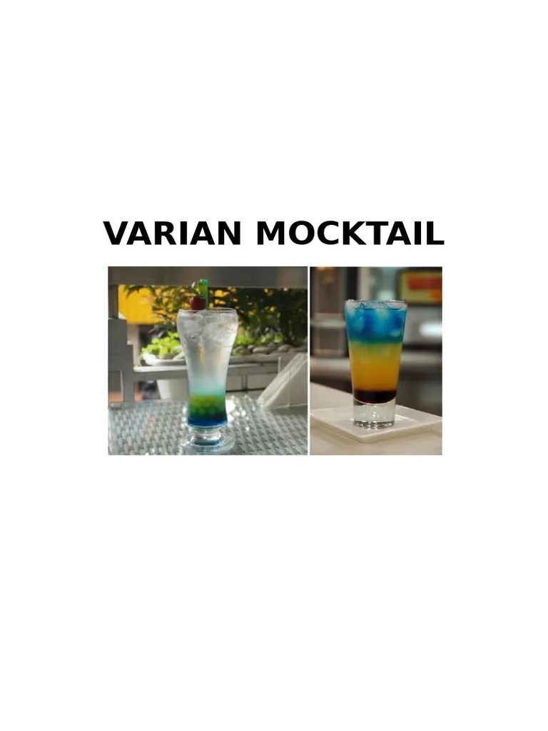 Mocktail PDF | PDF