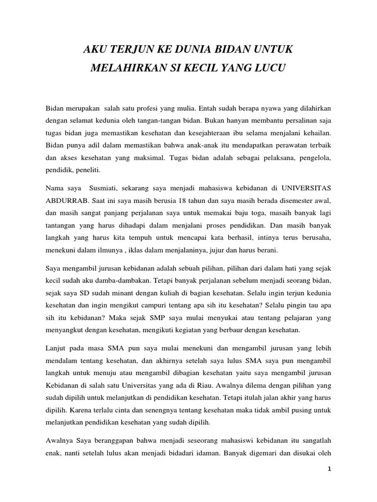 Cerpen Bahasa Indonesia | PDF