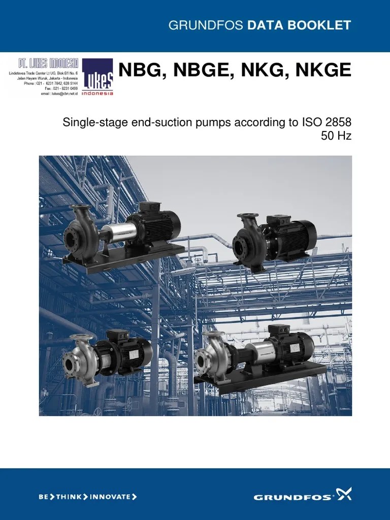 Grundfos Centrifugal End Suction Volute Pumps NBGNBGENKGNKGE.pdf