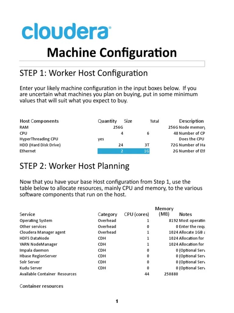 Yarn Tuning Guide PDF Computer Cluster Apache Hadoop