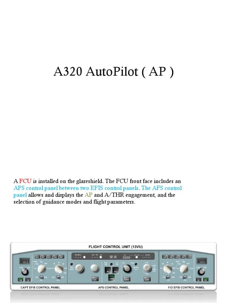 A320 AutoPilot (AP) PDF Spaceflight Technologies Systems Engineering