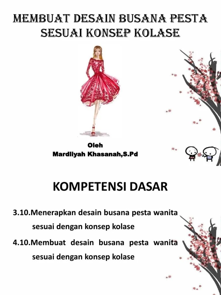 Desain Busana Pesta | PDF