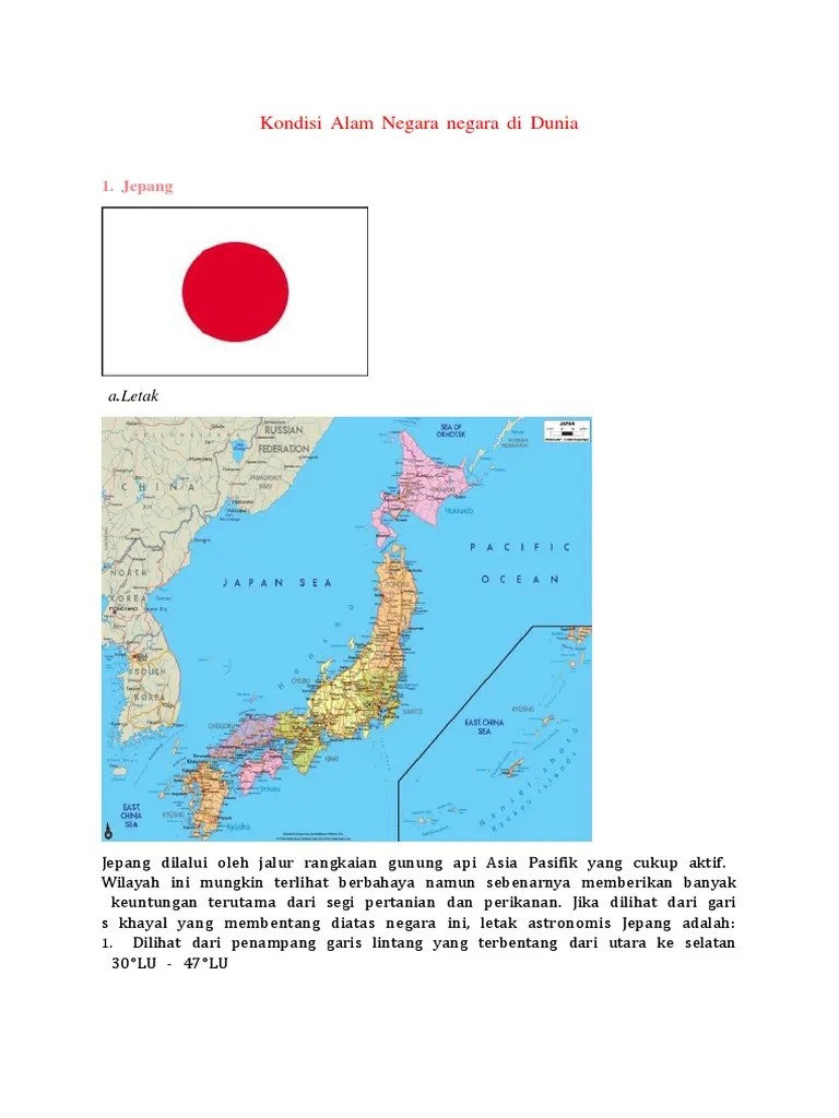 Kondisi Alam Negara Negara Di Dunia | PDF