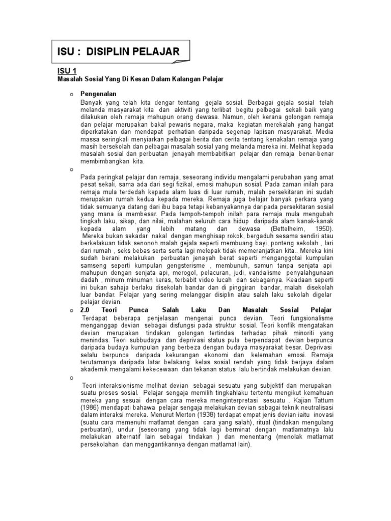 DISIPLIN PELAJAR