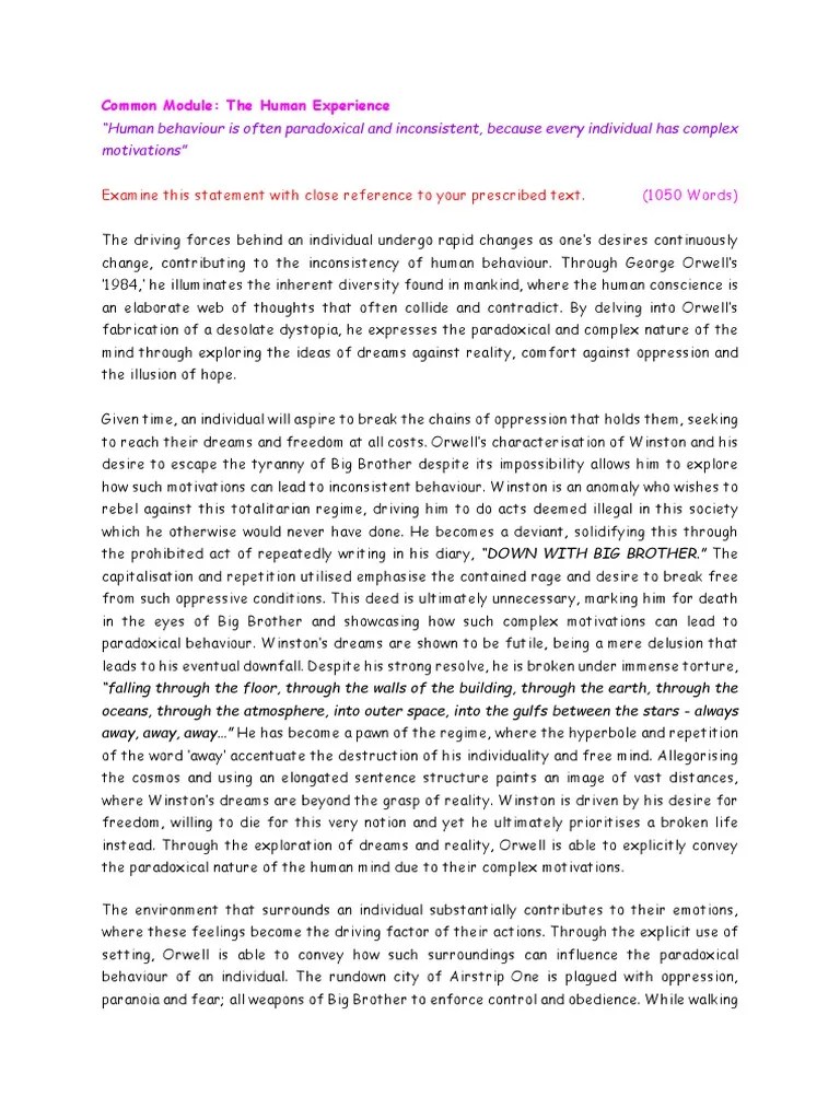 HSC essays (Recovered).docx A Doll's House Psychological Concepts