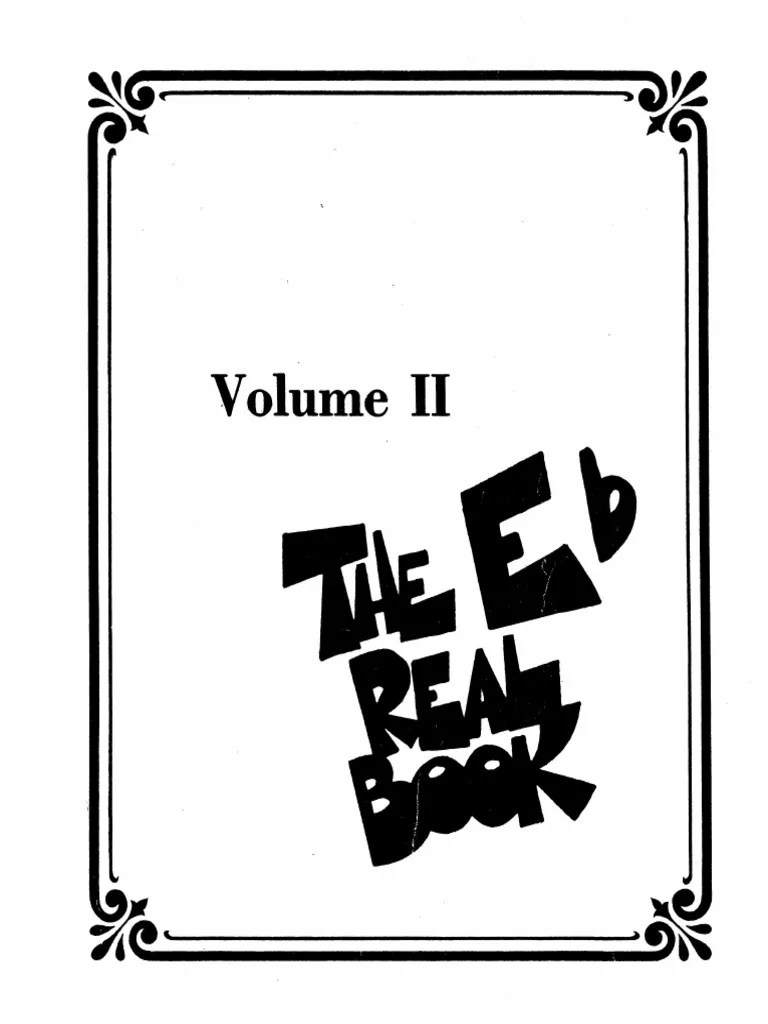 Real Book Vol 2 PDF PDF