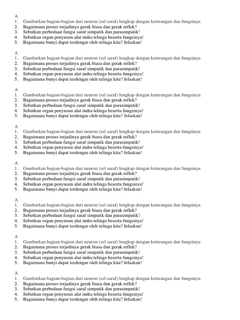 Kelas 9 Uh 3 A | PDF