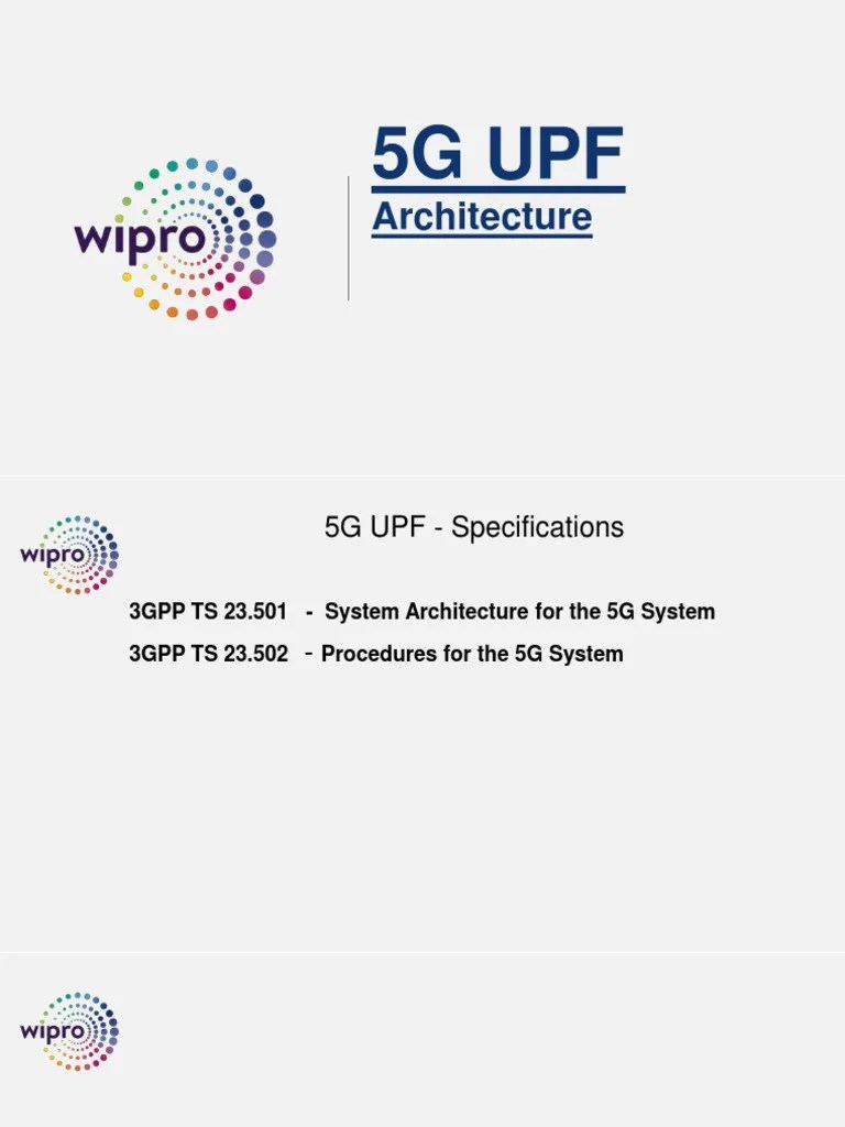 5G UPF Architecture PDF Network Interface Controller Linux