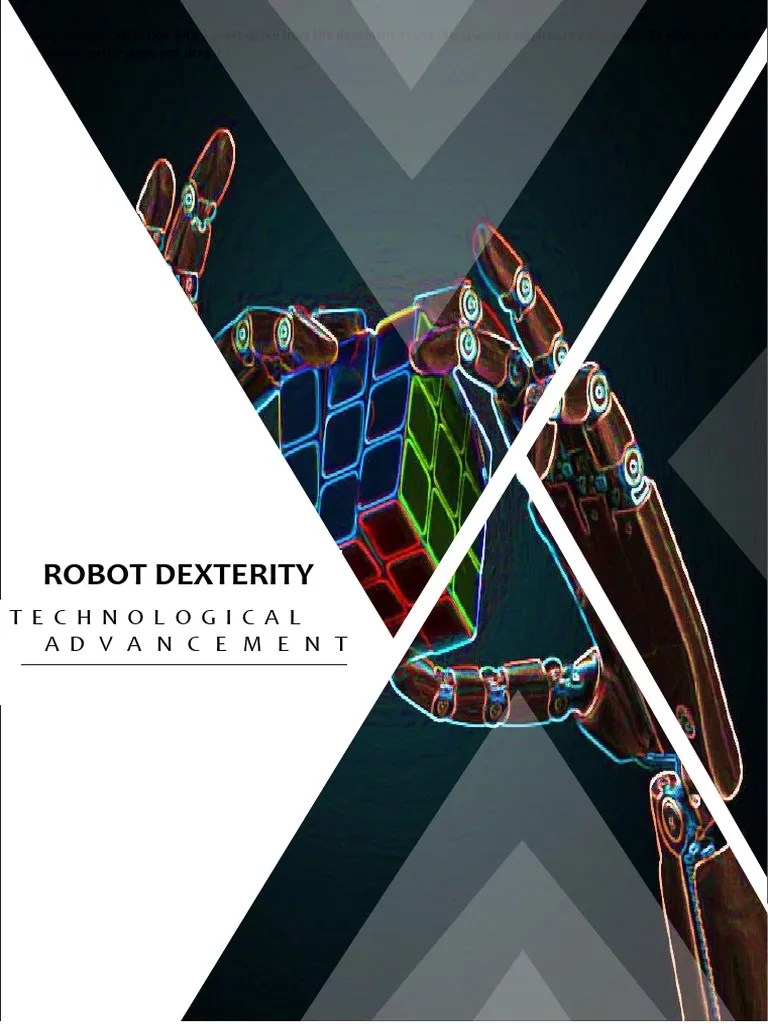 Robot Dexterity PDF Robot Robotics