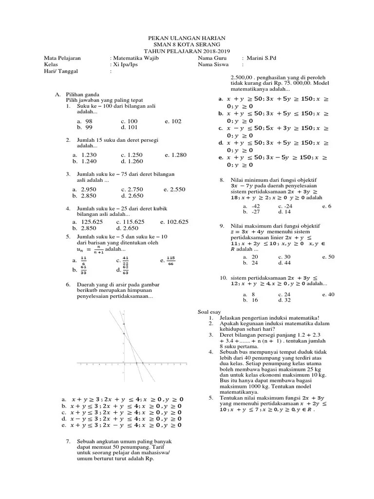 Pekan Ulangan Harian | PDF