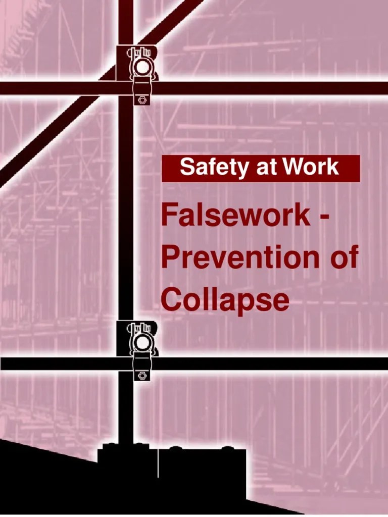 Falsework Eng Specification (Technical Standard) Safety