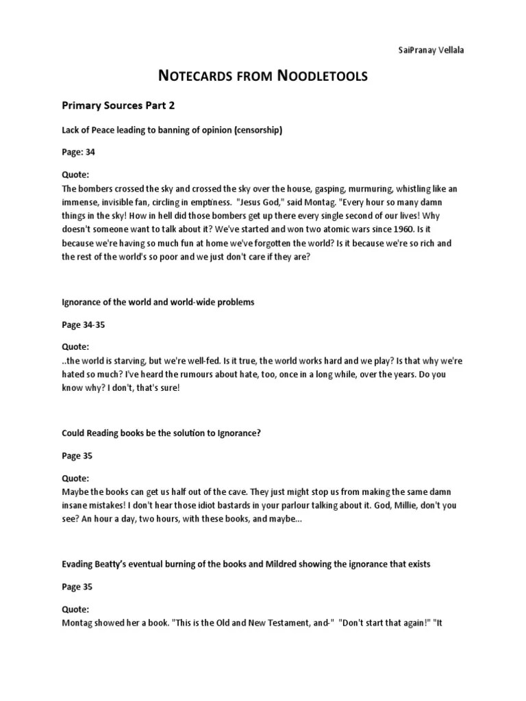 Notecards from Noodletools 2