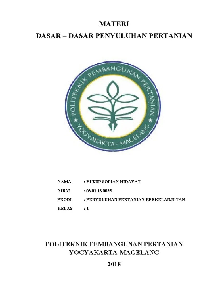 Tugas Ke-1 Materi | PDF