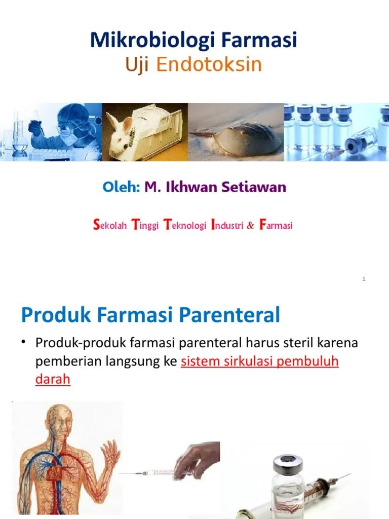 13 Uji Endotoksin | PDF