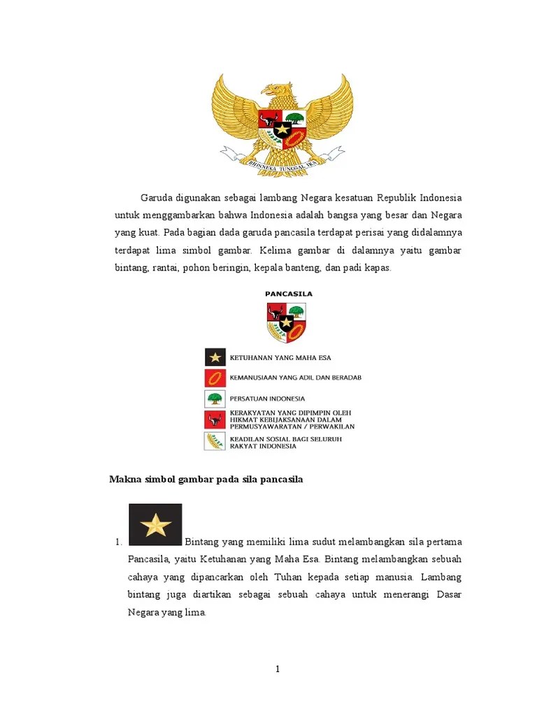 Mengenal Sila Dan Simbol Dalam Sila-Sila Pancasila | PDF