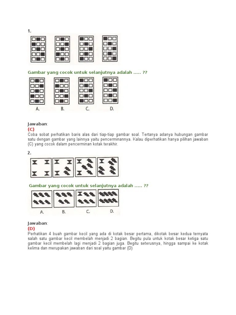 Contoh Soal Figural | PDF