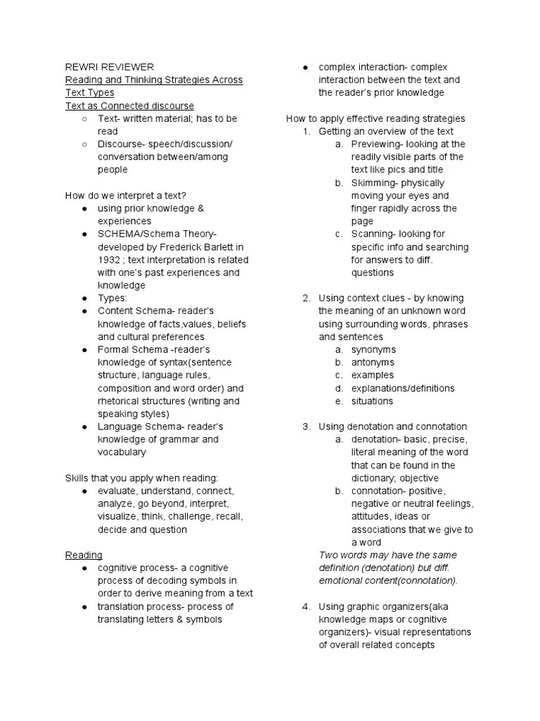 Reading and Writing (Grade 11) PDF Narration Narrative