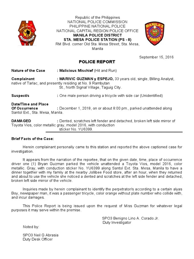 PNP Booking and Arrest Sheet PDF Law Enforcement Crime & Violence