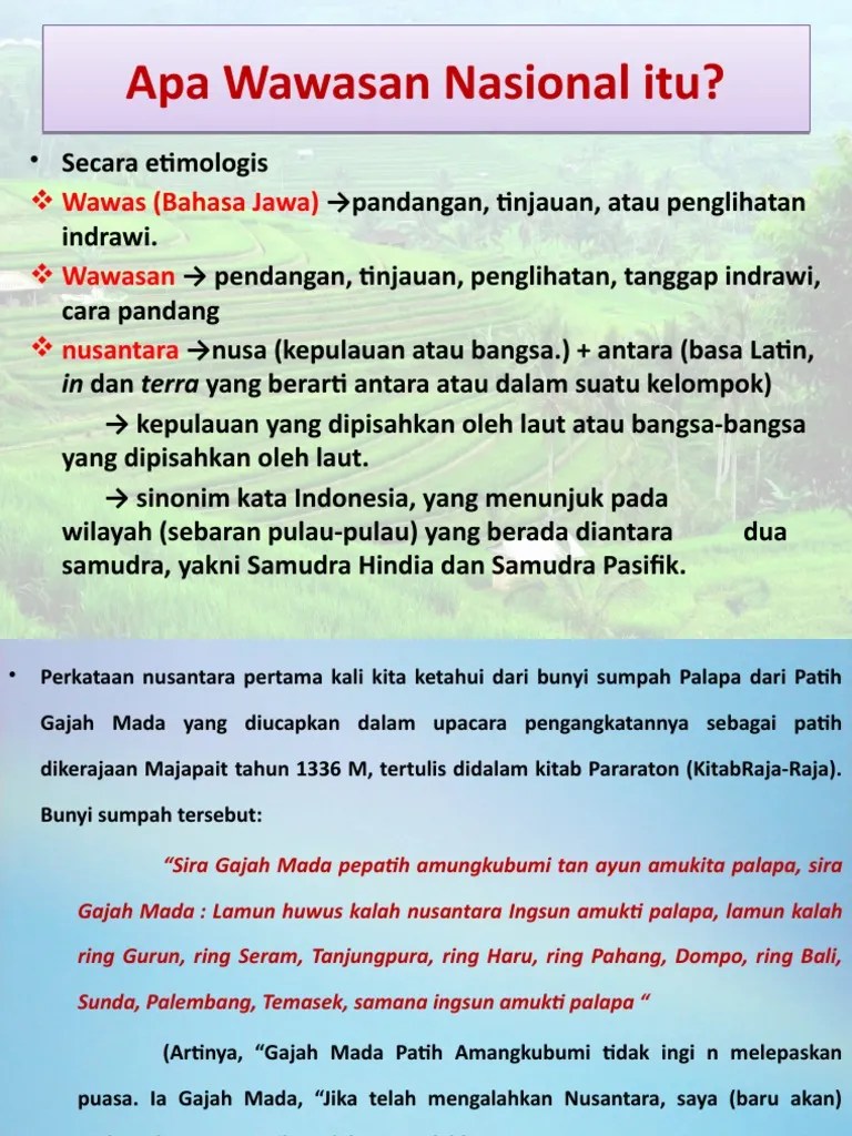 Wawasan Nusantara