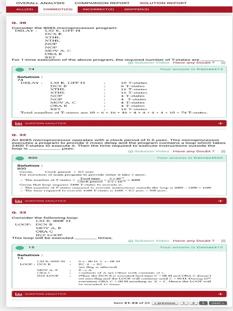 Made Easy Online Test Series 95 PDF Computer Engineering Computing