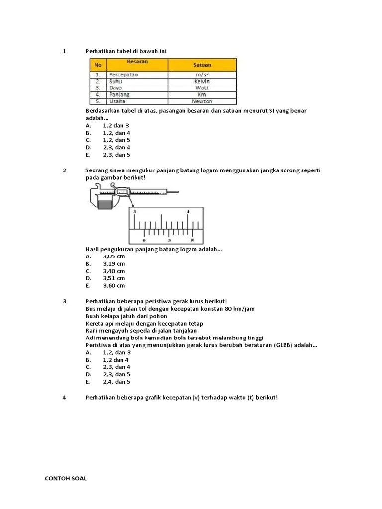 Contoh Soal | PDF