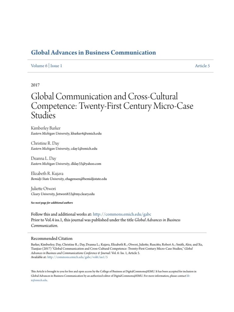 CCCTwentyFirst Century MicroCase Studies PDF Patient Communication