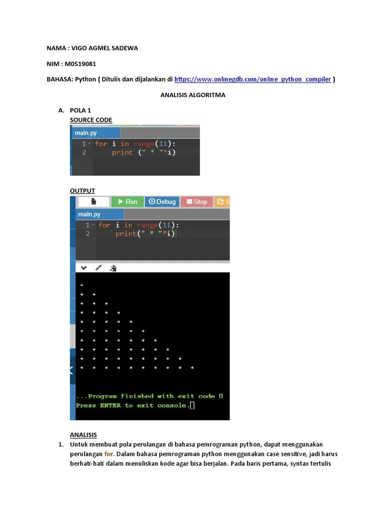 Pemrograman Python | PDF