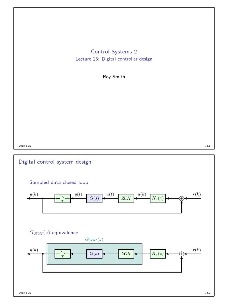 13 Digital Controller Design Download Free PDF Algorithms