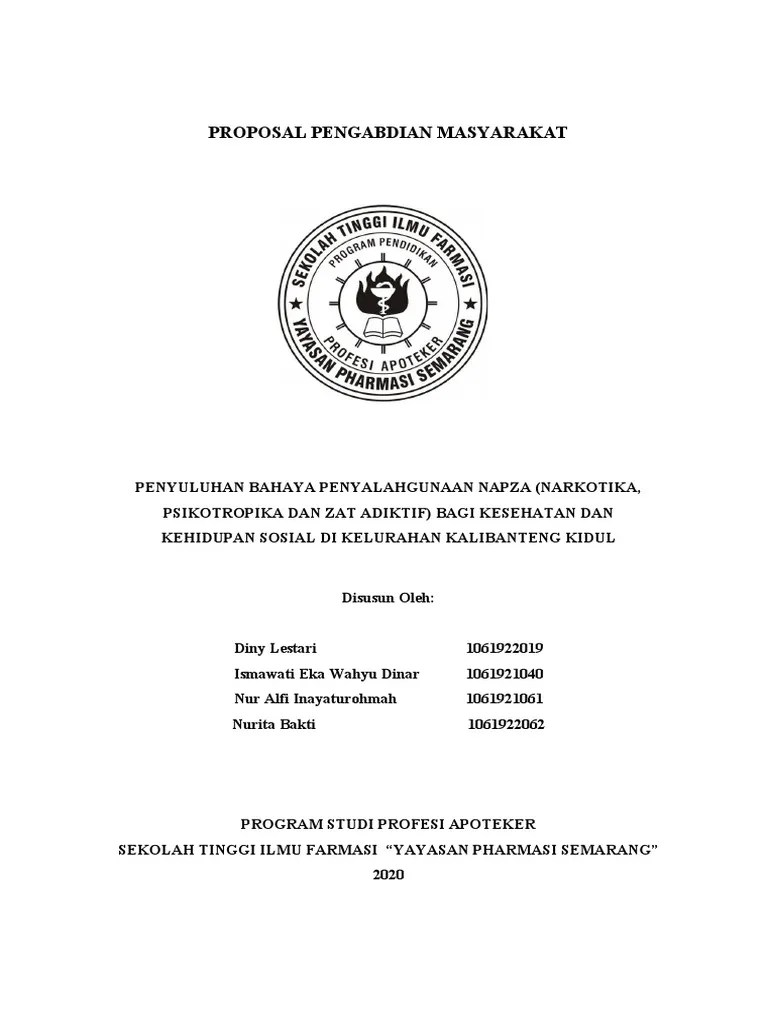 Proposal Pengabdian Masyarakat | PDF