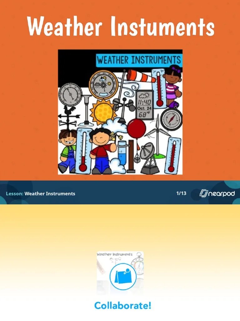 Weather Instruments PDF