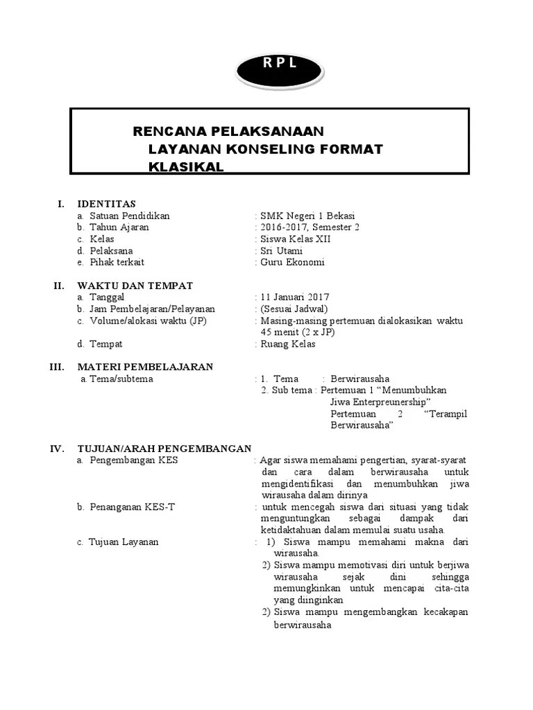 LAMPIRAN 5 CONTOH RPL LENGKAP L INFO KEWIRAUSAHAAN-dikonversi | PDF