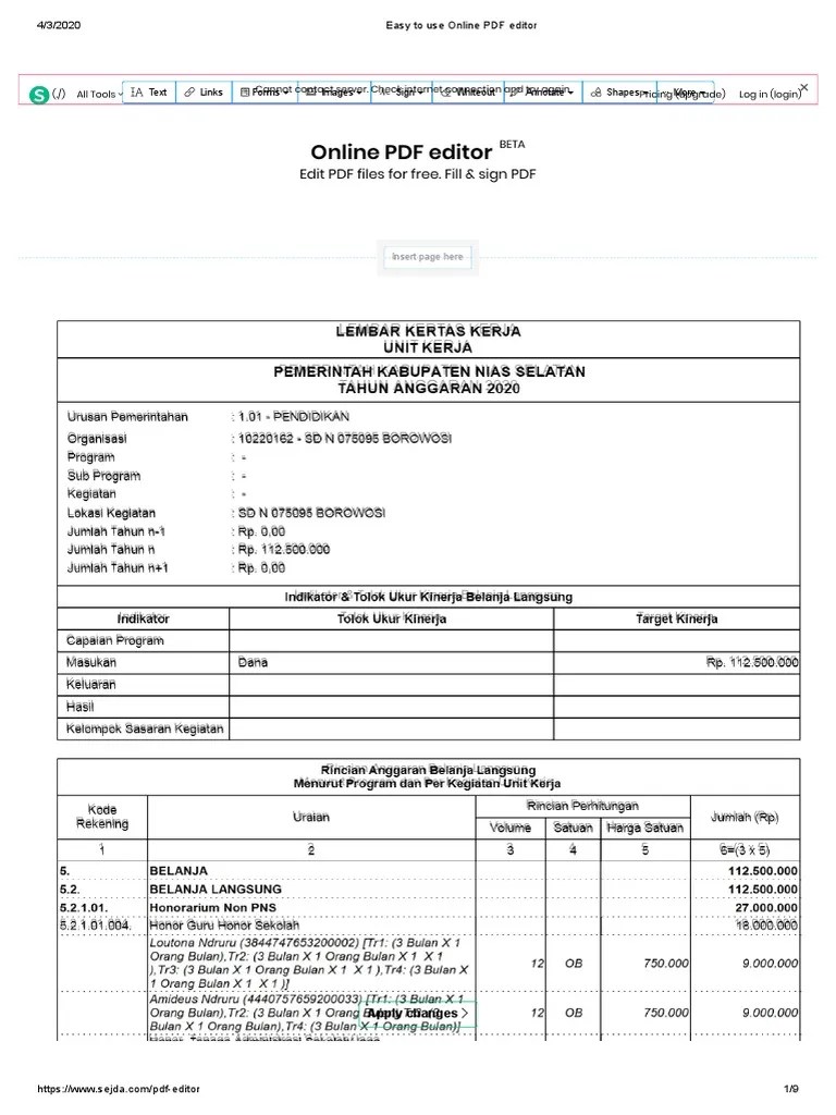 Easy To Use Online PDF Editor PDF Information Retrieval Office