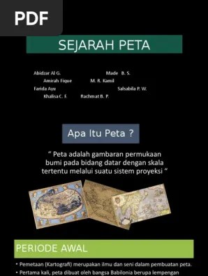 Sejarah Peta | PDF