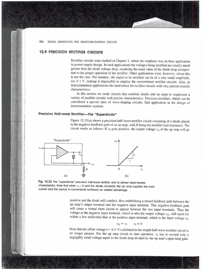 Precision Rectifier PDF PDF