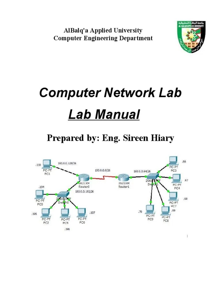 Network Lab PDF PDF Network Switch Computer Network
